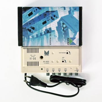 ALCAD AI400 1 in 4 out  CATV signal amplifier