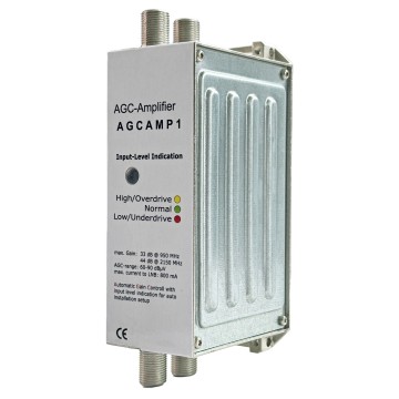 1X1 950-2150MHz Automatic Gain Control  AGC SAT amplifier