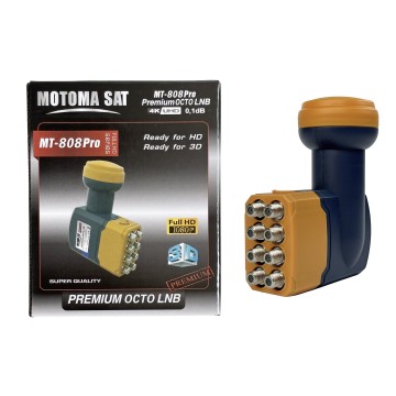 Bande Ku OEM Octo LNB MOTOMA SAT MT-808Pro
