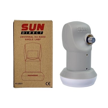 OEM Ku Band Single LNB SUN DIRECT K-US51