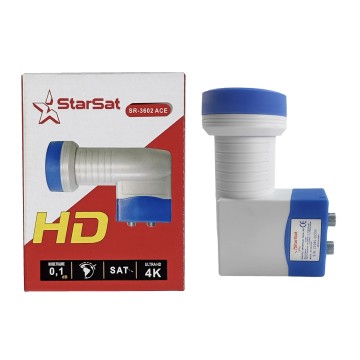 OEM Ku Band TWIN LNB StarSat SR-3602 ACE