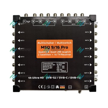 Commutateur multiple satellite 9X16 MSQ916