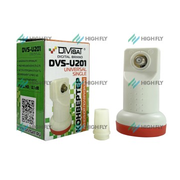 OEM Russia Ku Band Single LNB DIVISAT DVS-U201