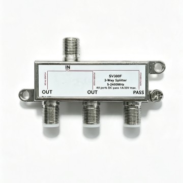 3 Way Splitter 5-2400MHz SV300F
