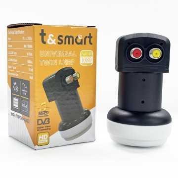 OEM Ku Band TWIN LNB t&smart