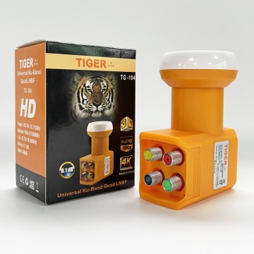 OEM Ku Band Qaud LNBF TIGER STAR TG-104