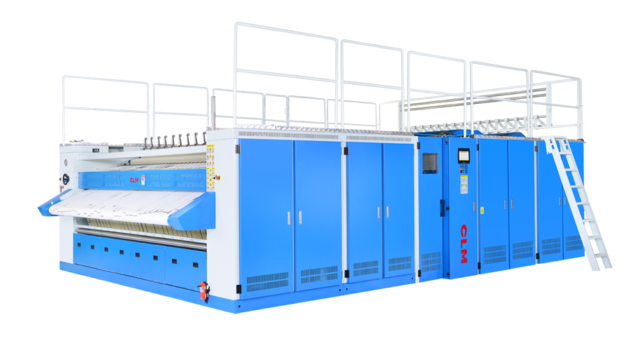 Steam-Heated Roller and Chest Ironer