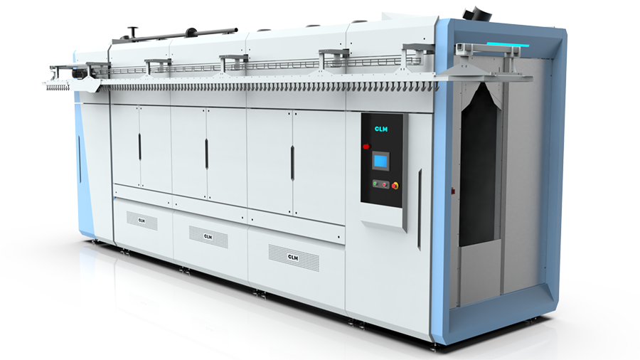Tunnel type automatic ironing machine