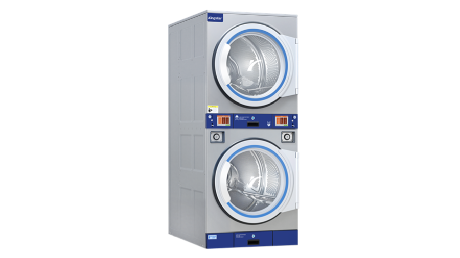 coin-operated-stacked-tumble-dryer