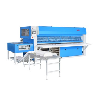 S-Одноканальная складывающая машина с одной станцией штабелирования