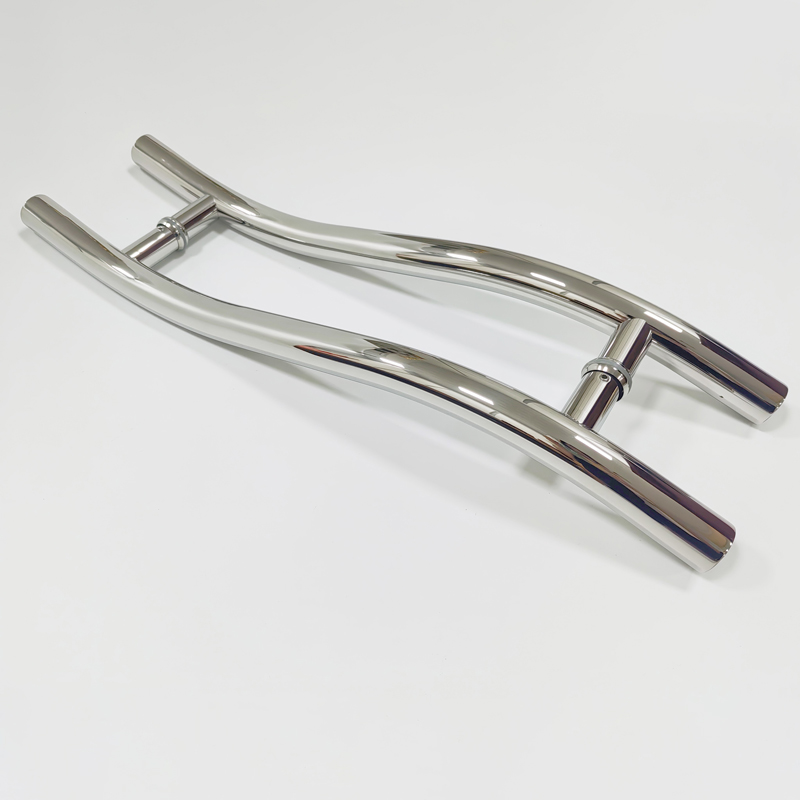 Premium Stainless Steel S-Shaped Pull Handle for Glass Doors