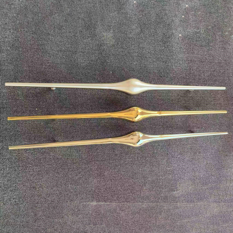 Stainless Steel Shaped Tube Handle for Glass Doors – Premium Pull Handles with Unique Design