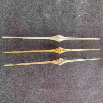 Stainless Steel Shaped Tube Handle for Glass Doors – Premium Pull Handles with Unique Design