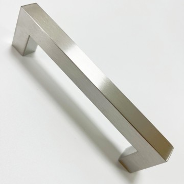 Premium Stainless Steel D-Bar Pull Handles - Brushed Nickel Cabinet Hardware for Modern Kitchens