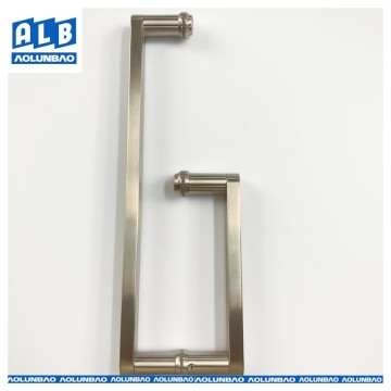 Modern Square Tube Shower Handle for Safety