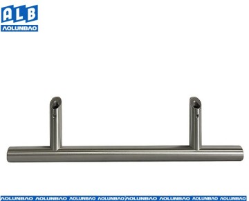 Stainless Steel With Offset Leg Commercial Door Pull Handles