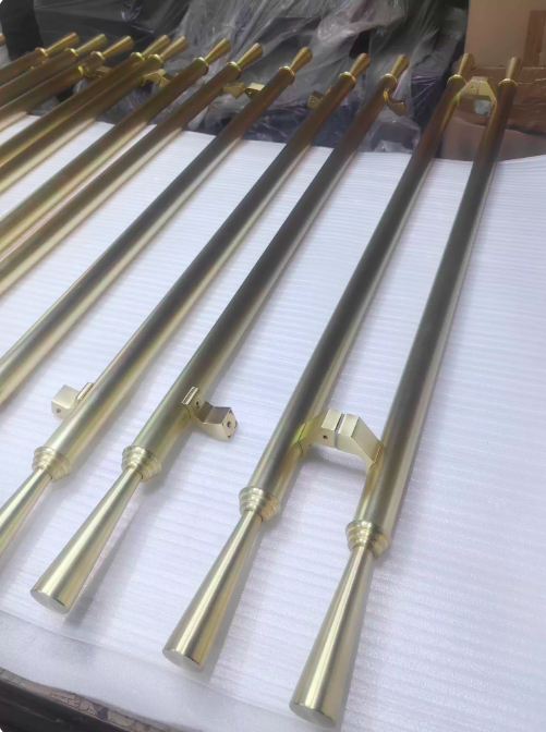 Electroplated gold craft handle-02