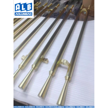 Elevate Your Entry with a Luxurious Gold-Plated Door Handle