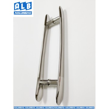 Modern Stainless Steel Flat Bar Door Pull Handle for Entrances
