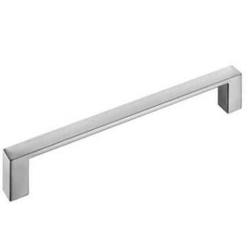 Stainless Steel D-Bar Pulls with Square Tube Base for Cabinets