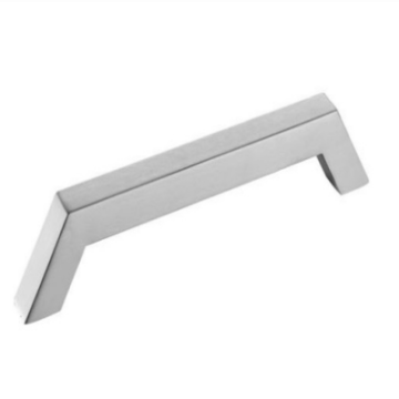 Modern Angled Square Tube Handles for Kitchen and Bathroom Cabinets