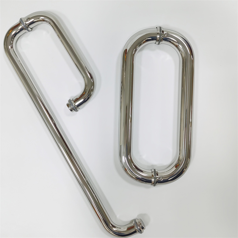 Stainless Steel Double Bend Bathroom Handle – The Perfect Blend of Safety & Style