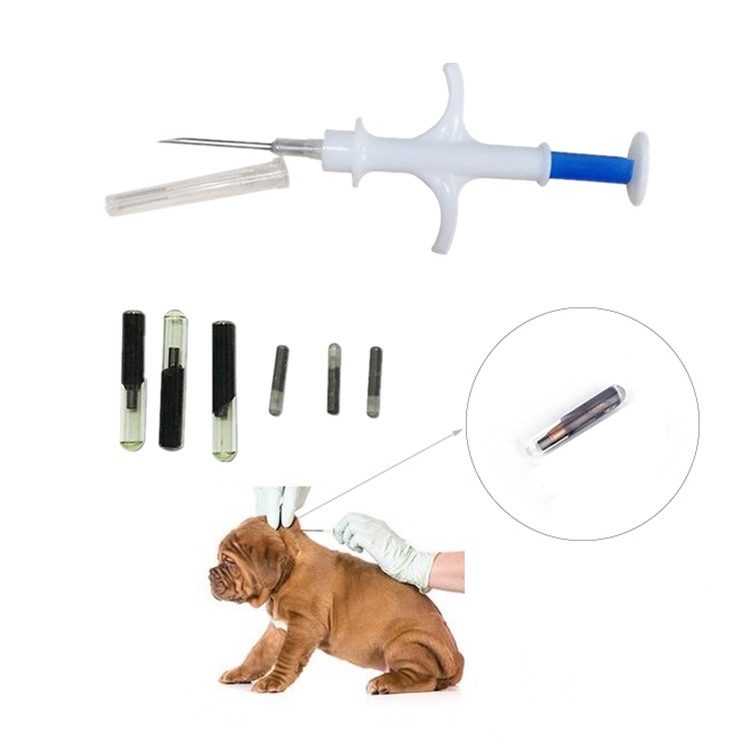 RFID Glass Tube Implantable Pet Tags For Implant Identification