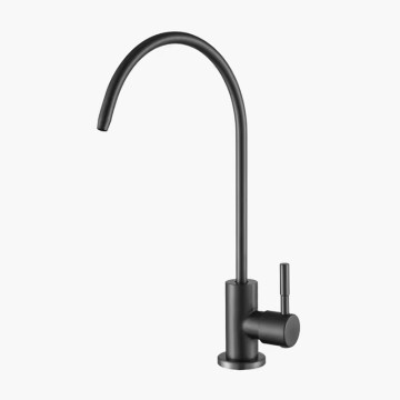 SUS304 stainless steel straight drink single cold faucet kitchen pure water purifier