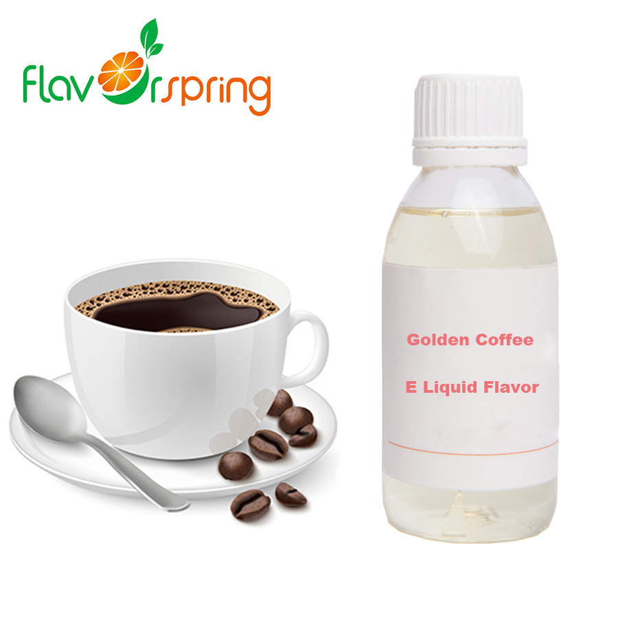 Wholesale Golden Coffee Vape Disposable Concentrate Ejuice Liquid Flavors