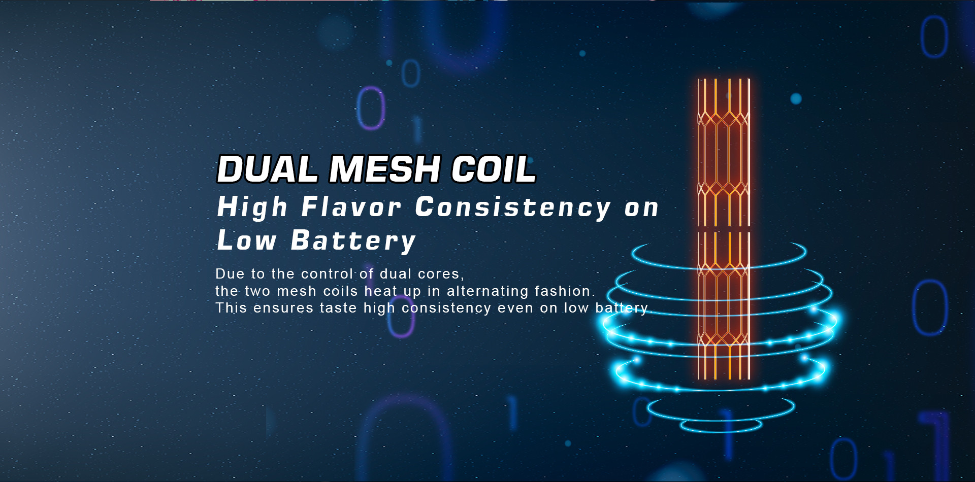 LEEF Space Dual Mesh Coil Disposable Vape with full screen _05d8q