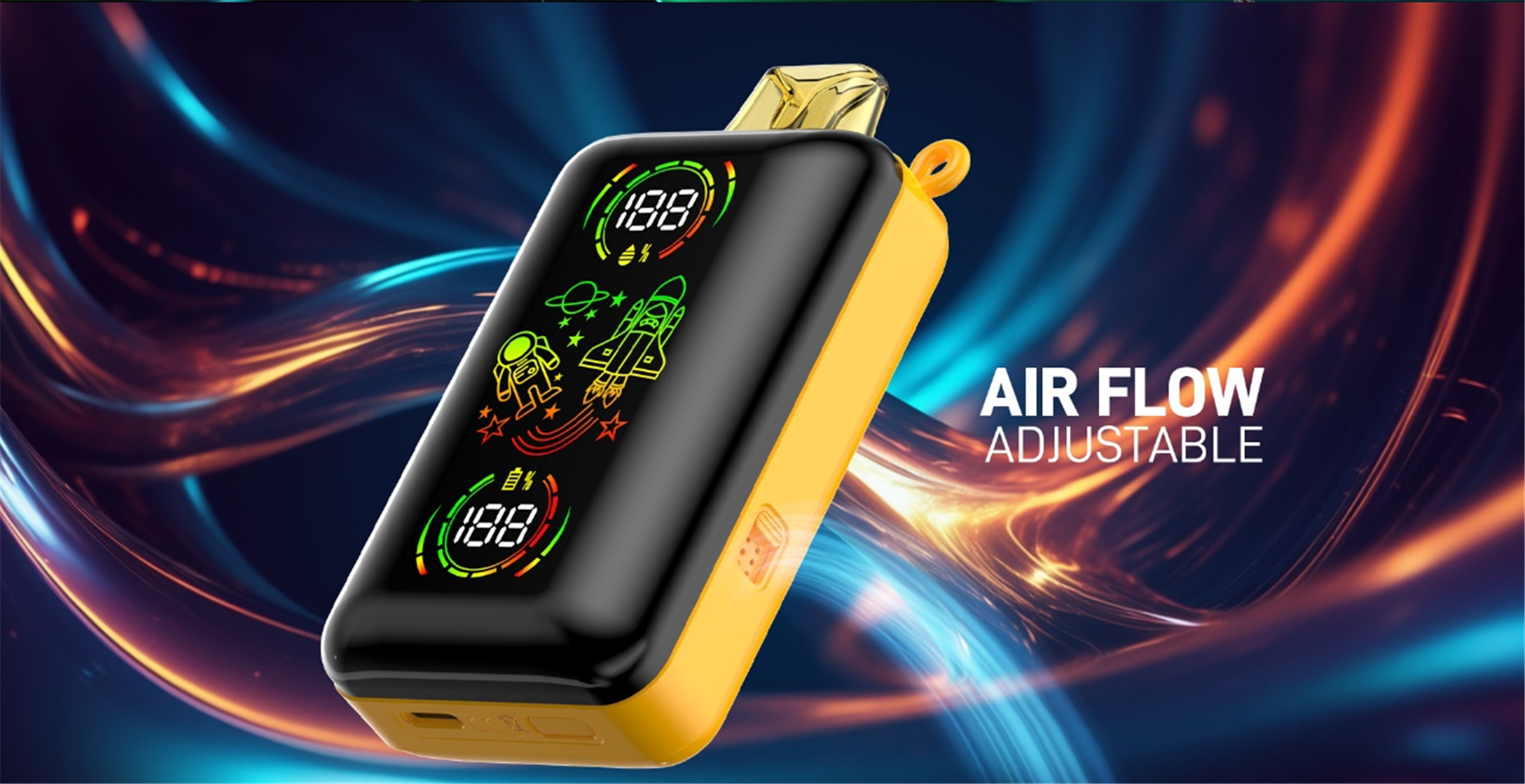 Unveiling the Leef Galaxy 26000puffs Dual Coil Disposable Pod (5)otv