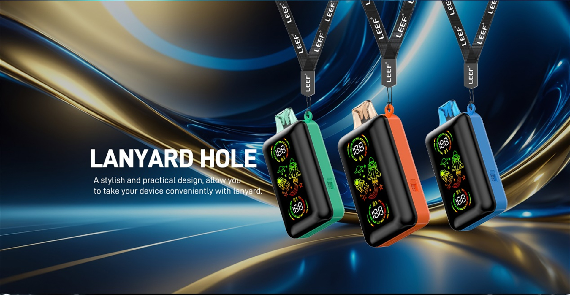 Unveiling the Leef Galaxy 26000puffs Dual Coil Disposable Pod (6)opc