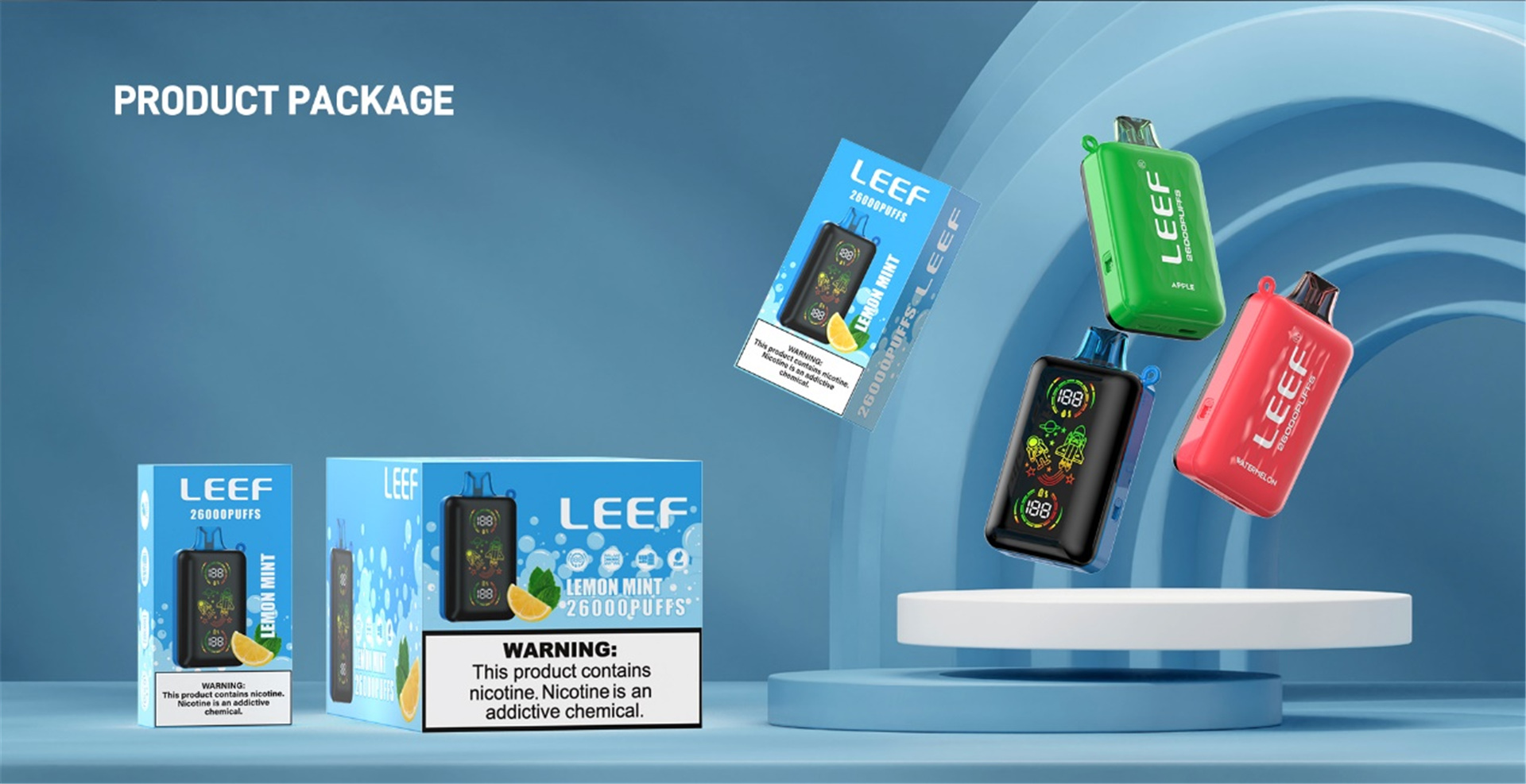 Unveiling the Leef Galaxy 26000puffs Dual Coil Disposable Pod (7)j8l