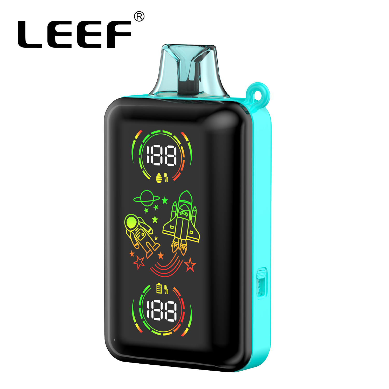 Galaxy 26000puffs Dual Coil Full LED Smart Screen Disposable