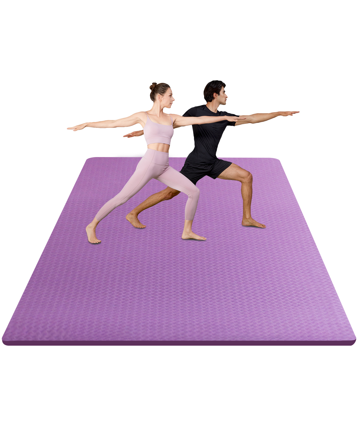 Non Slip Yoga Mat 15mm Thick Enhanced Support