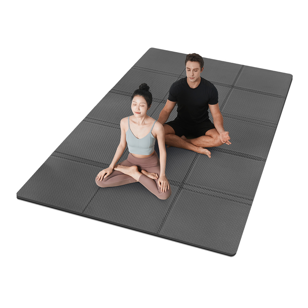 Non Slip Foldable Extra Large Yoga Mat for Ultimate Comfort Exercise