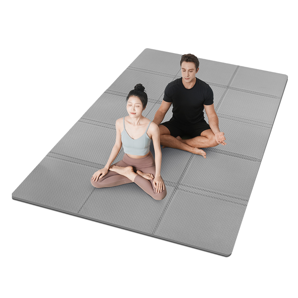 Premium Foldable Yoga Mat And Large Workout Mat for All Body Types