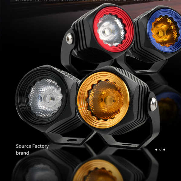 오토바이 LED 주행 안개등 10W 2인치 보조 스포트라이트 (지프, 전기 자전거, 트랙터, 픽업트럭, ATV, UTV, SUV, 보트용)