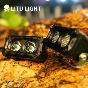 Led Pods 3Inch Flood Spot Work Light  – Off-Road Driving, Fog, Auxiliary, and Work Lights for Motorcycles, Trucks, UTVs, SUVs, ATVs, and Tractors