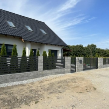 Privacy Fence Modern Aluminum Security High Quality Easily Assembled