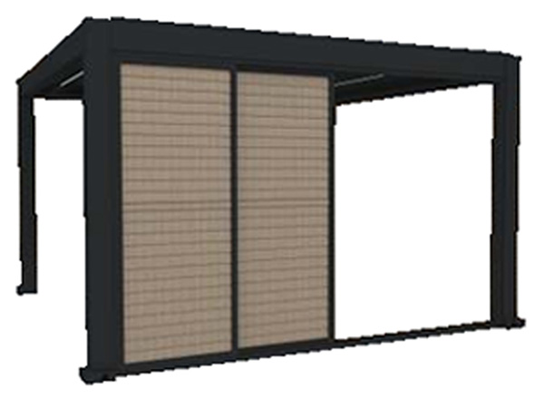 Sliding shutter doors