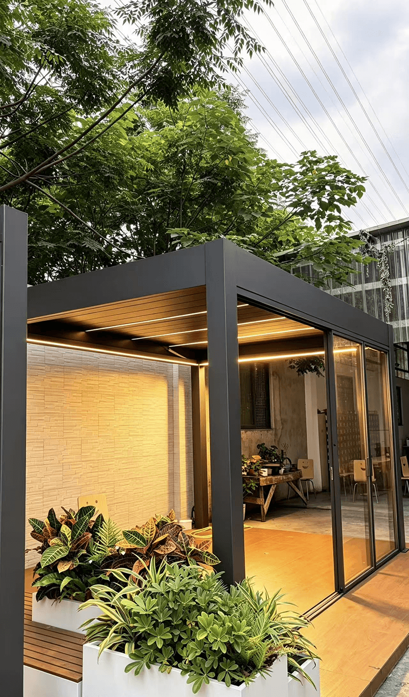 Aluminum Pergola – Turn Your Yard into a Cozy Outdoor Gathering Spot for All Seasons (3).png