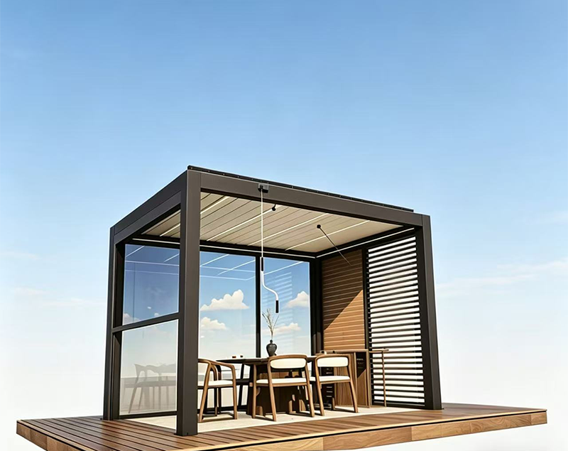Aluminiyamu Pergola - Sinthani Bwalo Lanu Kukhala Malo Osangalatsa Osonkhanira Panja pa Nyengo Zonse