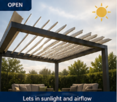What Is a Louvered Pergola and How Does It Work?