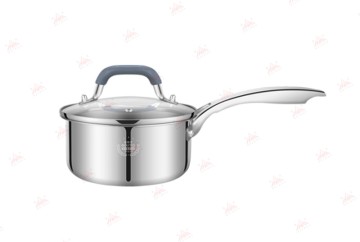 WEIHUA BOUTIQ Multi-layer Stainless Steel Saucepan with Athermic Handle