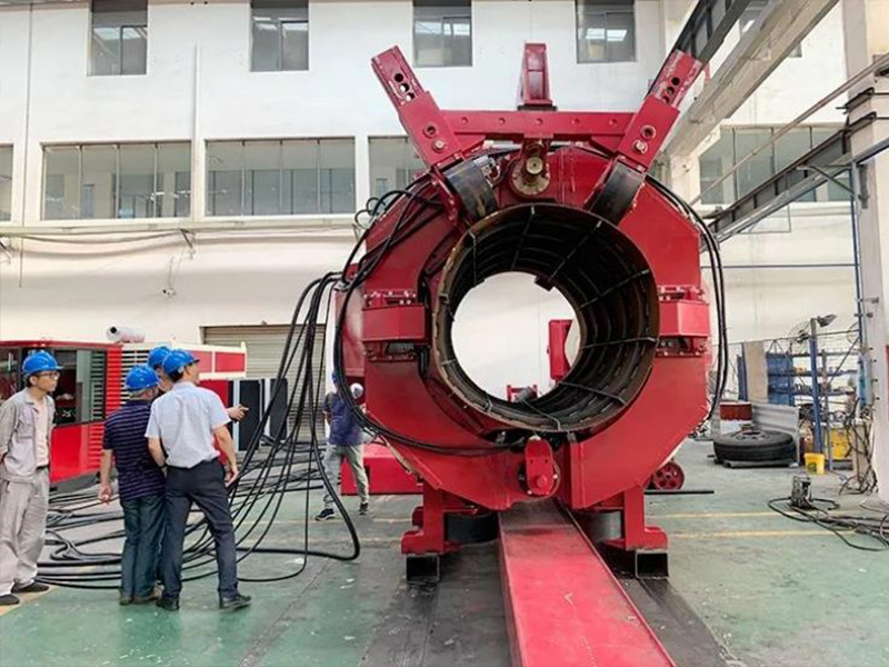 “Goodeng Machine”GT5000 Pipe Thruster Assisting with Zhejiang Zhoushan Liquefied Natural Gas Project Submarine Directional Crossing Project! (20)2vr