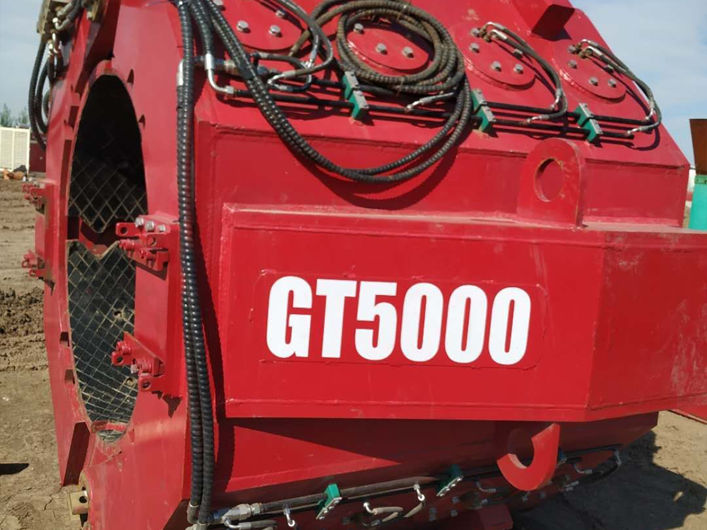 Goodeng Machine GT5000 Pipe Thruster Crossing the West Liao River in Tongliao City, Inner Mongolia (3)s5n