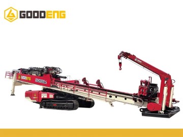 جهاز الحفر الأفقي الاتجاهي تحت الأرض من سلسلة كبيرة Goodeng GS10000-LS للاستخدام في المرافق