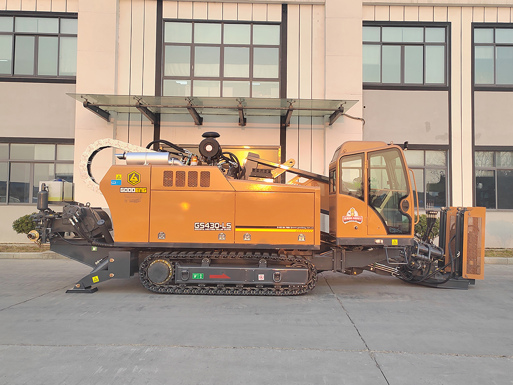 Goodeng GS430-LS Efficient Small Horizontal Directional Drilling Rig Non-Invasive HDD Machine Trenchless HDD Drill Crawler Machine for Sale