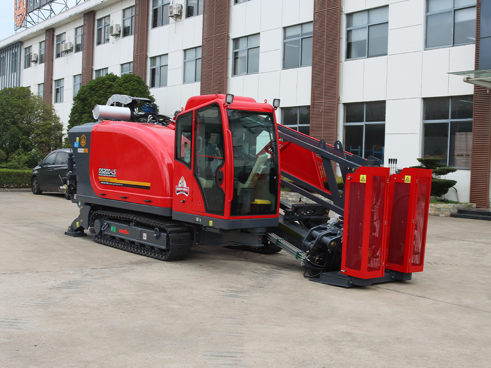 Goodeng GS200-LS プロフェッショナルコンパクト方向性掘削機 トレンチレスドリル機器 油圧駆動 HDD 掘削システム 低騒音トレンチレスマシン